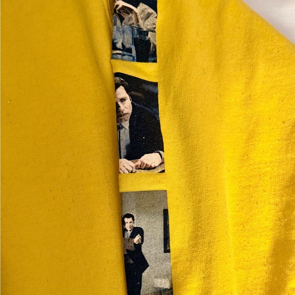 Urban 0utfitters Pulp Fiction Graphic Sweatshirt - Yellow - Picture 4 of 9